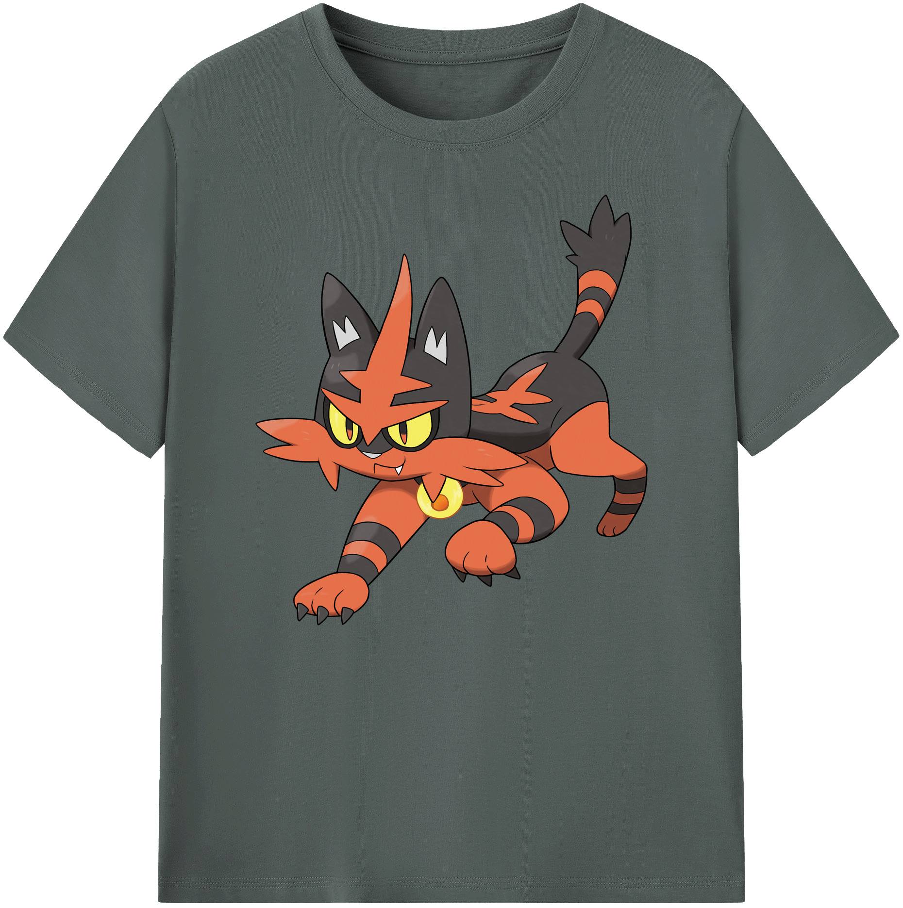 （画像用） ポケットモンスター Pokémon 綿100％ メンズ半袖Tシャツ｜肌触りやわらか＆通気性